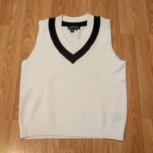 [Size M] Ralph Lauren White Sweater Vest